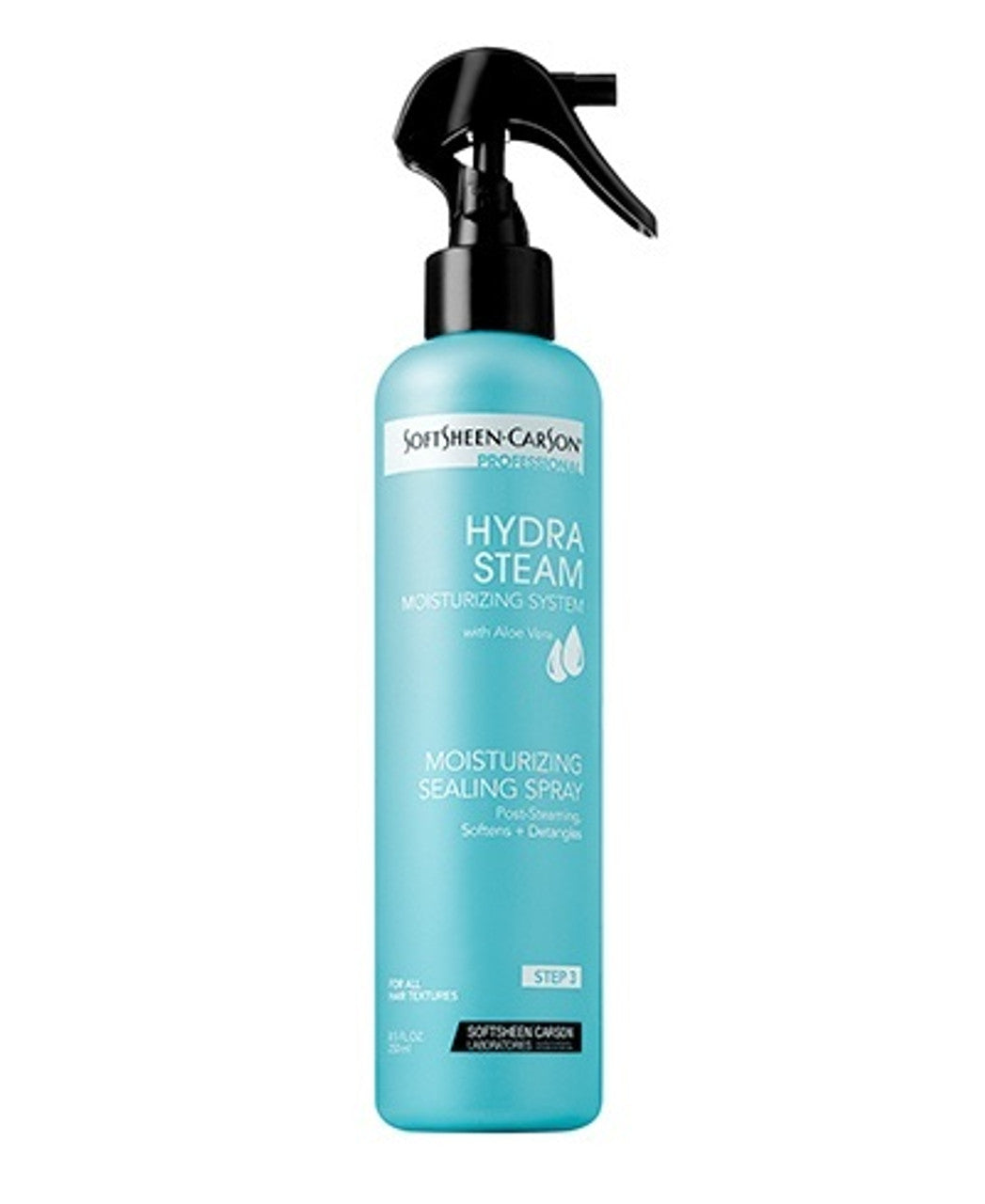 Softsheen Carson Professional Hydra Steam Moisturizing Sealing Spray STEP 3, 8.5oz